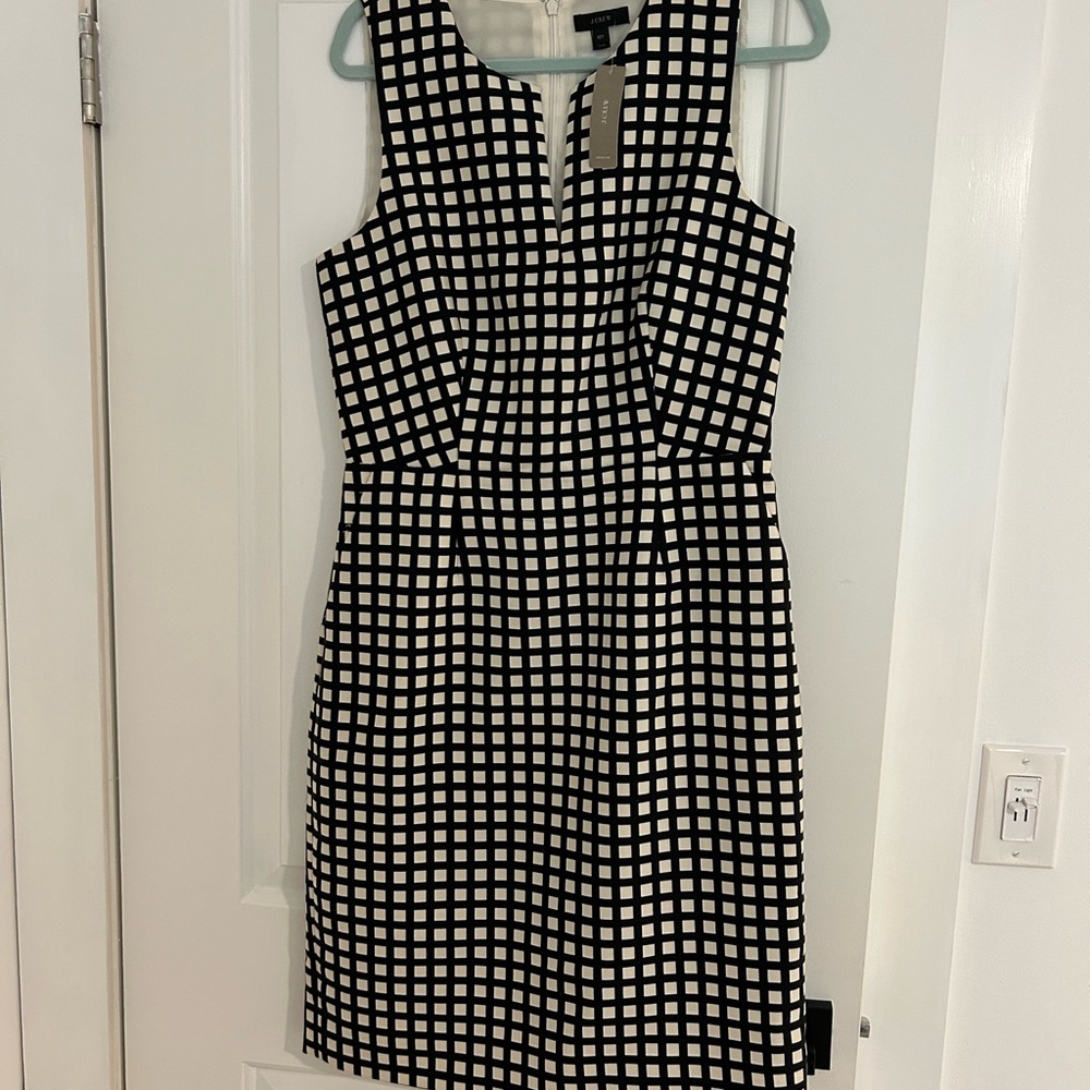 I Crew shift dress size 10 tall